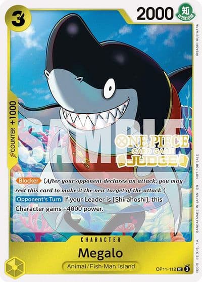 Megalo Judge Pack Vol 7 One Piece Promotion Cards One Piece card