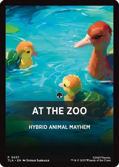 At The Zoo Theme Card Avatar: The Last Airbender Magic card