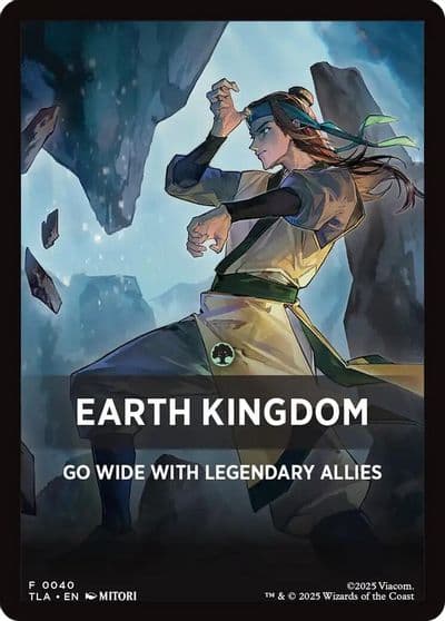 Earth Kingdom Theme Card Avatar: The Last Airbender Magic card