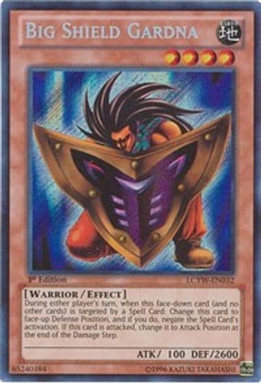 Big Shield Gardna Legendary Collection 3: Yugi's World Yu-Gi-Oh! card