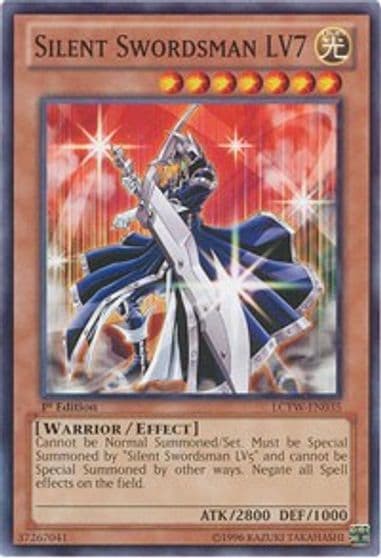 Silent Swordsman LV7 Legendary Collection 3: Yugi's World Yu-Gi-Oh! card