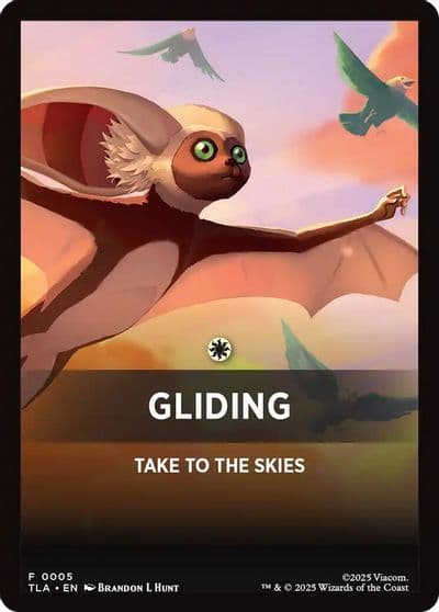 Gliding Theme Card Avatar: The Last Airbender Magic card