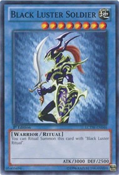 Black Luster Soldier Legendary Collection 3: Yugi's World Yu-Gi-Oh! card