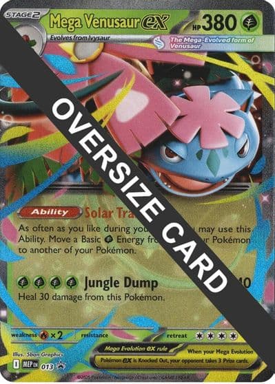 Mega Venusaur ex - 013 Jumbo Cards Pokemon card