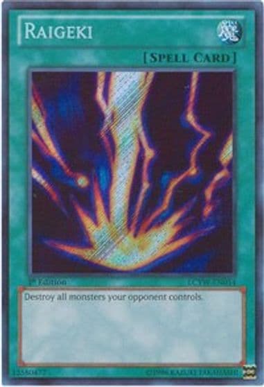 Raigeki Legendary Collection 3: Yugi's World Yu-Gi-Oh! card