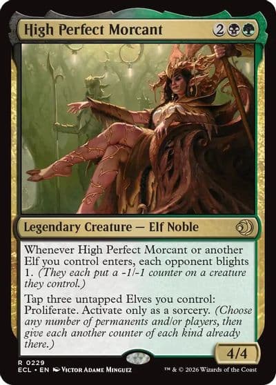 High Perfect Morcant Lorwyn Eclipsed Magic card