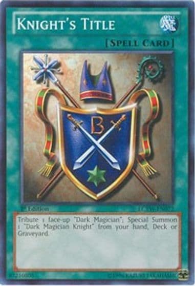 Knights Title Legendary Collection 3: Yugi's World Yu-Gi-Oh! card