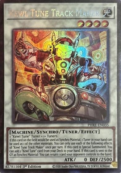 Kewl Tune Track Maker CR Phantom Revenge Yu-Gi-Oh! card