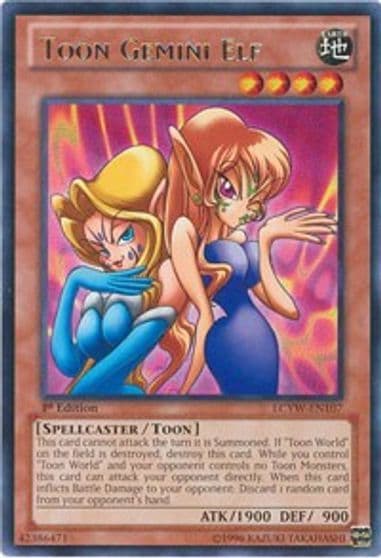 Toon Gemini Elf Legendary Collection 3: Yugi's World Yu-Gi-Oh! card