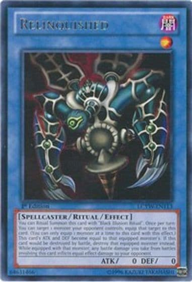 Relinquished Legendary Collection 3: Yugi's World Yu-Gi-Oh! card