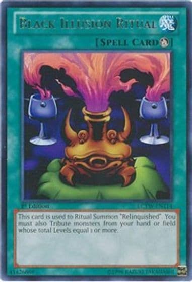 Black Illusion Ritual Legendary Collection 3: Yugi's World Yu-Gi-Oh! card