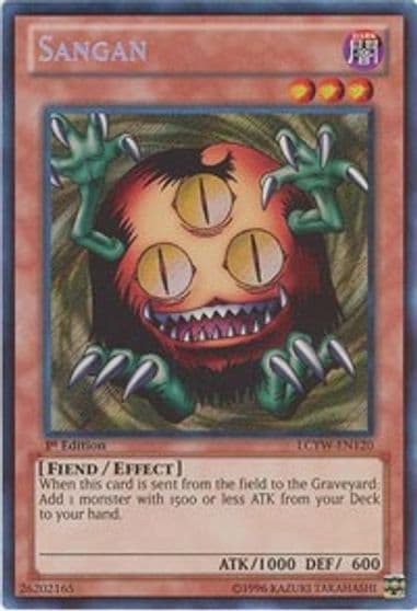 Sangan Legendary Collection 3: Yugi's World Yu-Gi-Oh! card