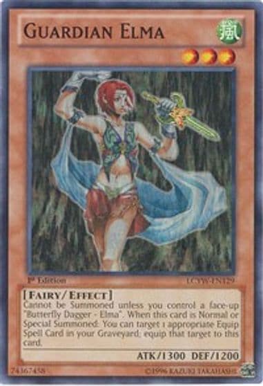 Guardian Elma Legendary Collection 3: Yugi's World Yu-Gi-Oh! card