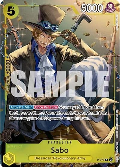 Sabo Tin Pack Set Vol 2 One Piece Promotion Cards One Piece card
