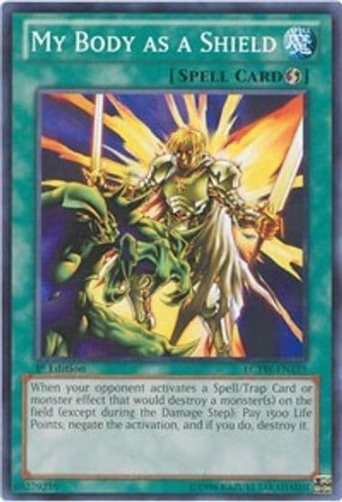 My Body as a Shield Legendary Collection 3: Yugi's World Yu-Gi-Oh! card