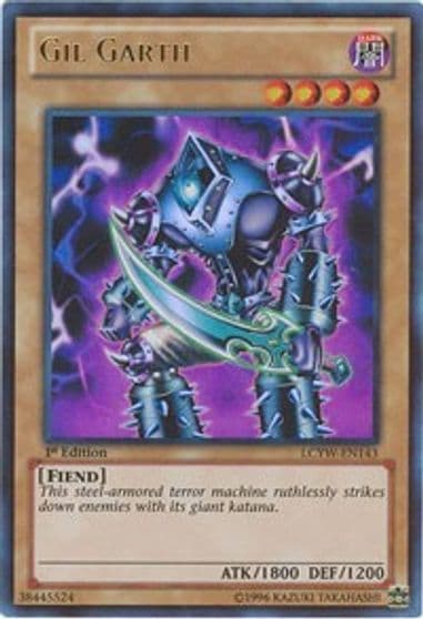 Gil Garth Legendary Collection 3: Yugi's World Yu-Gi-Oh! card