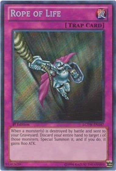 Rope of Life Legendary Collection 3: Yugi's World Yu-Gi-Oh! card