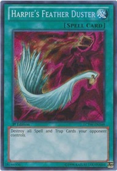 Harpies Feather Duster Legendary Collection 3: Yugi's World Yu-Gi-Oh! card