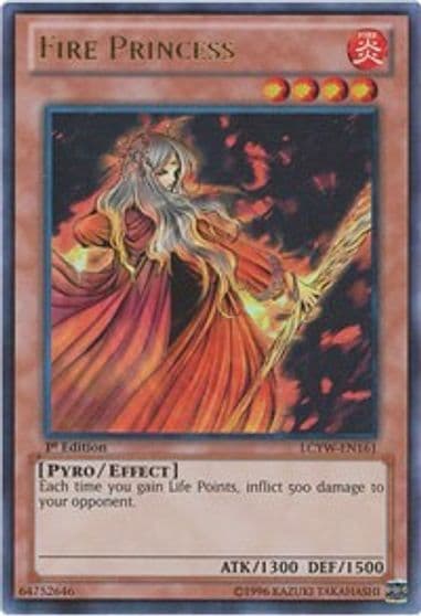 Fire Princess Legendary Collection 3: Yugi's World Yu-Gi-Oh! card