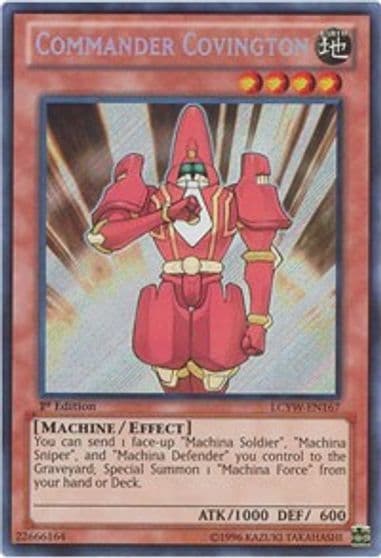 Commander Covington Legendary Collection 3: Yugi's World Yu-Gi-Oh! card