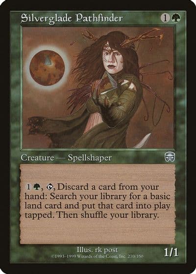 Silverglade Pathfinder Mercadian Masques Magic card