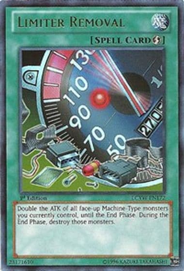 Limiter Removal Legendary Collection 3: Yugi's World Yu-Gi-Oh! card