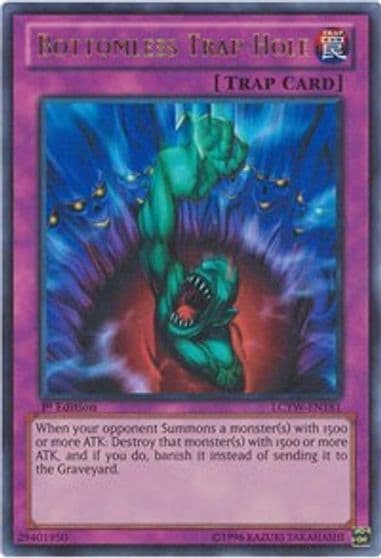 Bottomless Trap Hole Legendary Collection 3: Yugi's World Yu-Gi-Oh! card