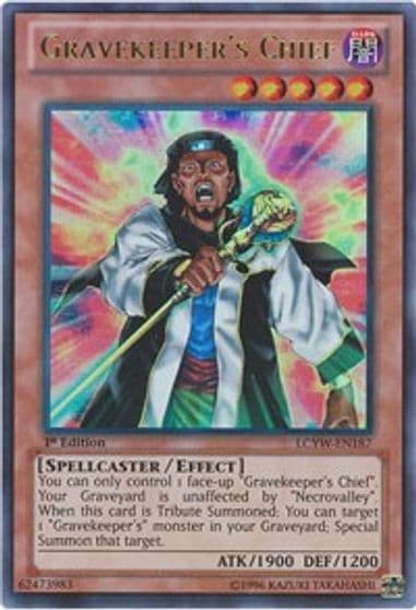 Gravekeepers Chief Legendary Collection 3: Yugi's World Yu-Gi-Oh! card