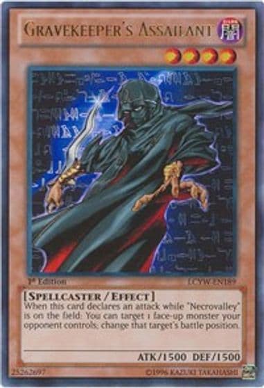Gravekeepers Assailant Legendary Collection 3: Yugi's World Yu-Gi-Oh! card