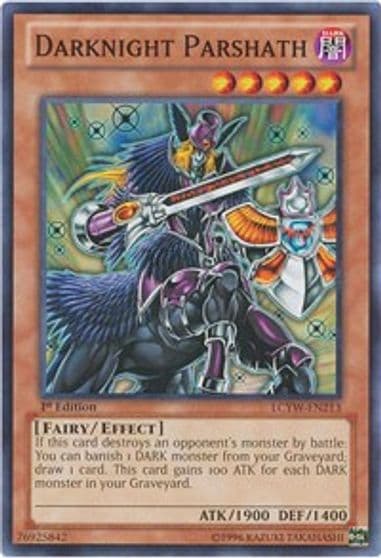 Darknight Parshath Legendary Collection 3: Yugi's World Yu-Gi-Oh! card