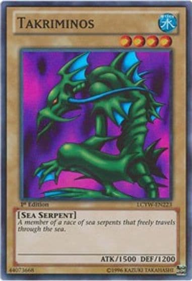 Takriminos Legendary Collection 3: Yugi's World Yu-Gi-Oh! card