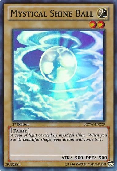 Mystical Shine Ball Legendary Collection 3: Yugi's World Yu-Gi-Oh! card