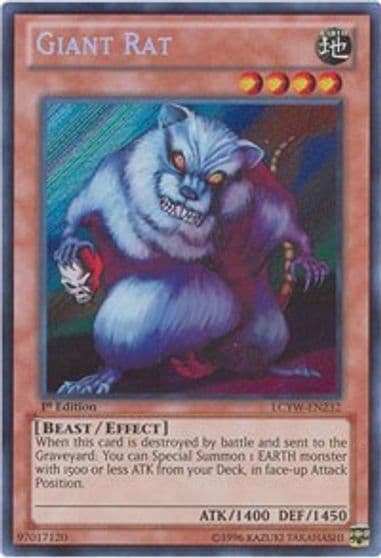 Giant Rat Legendary Collection 3: Yugi's World Yu-Gi-Oh! card