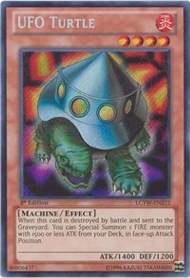 UFO Turtle Legendary Collection 3: Yugi's World Yu-Gi-Oh! card
