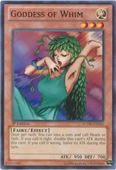 Goddess of Whim Legendary Collection 3: Yugi's World Yu-Gi-Oh! card
