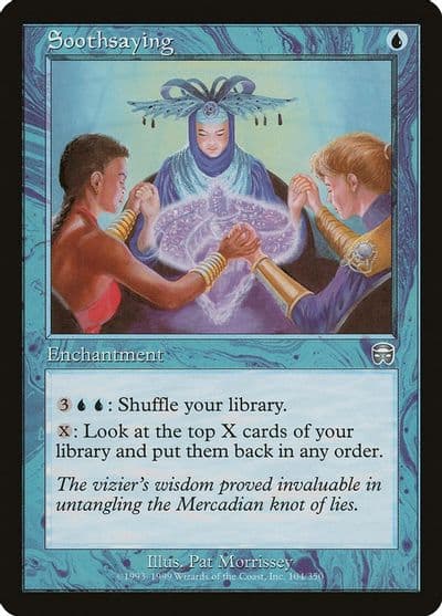 Soothsaying Mercadian Masques Magic card