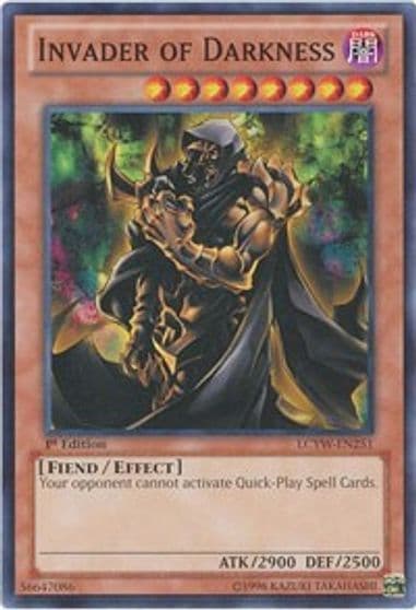 Invader of Darkness Legendary Collection 3: Yugi's World Yu-Gi-Oh! card