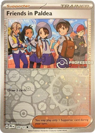 Friends in Paldea Professor Program Promos Pokemon card