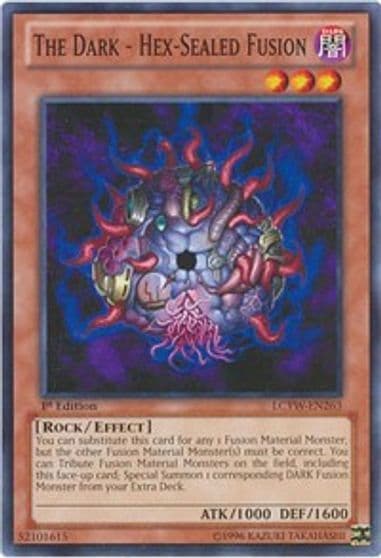 The Dark Hex Sealed Fusion Legendary Collection 3: Yugi's World Yu-Gi-Oh! card