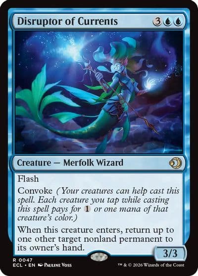 Disruptor of Currents Lorwyn Eclipsed Magic card