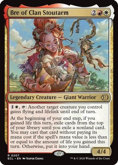 Bre of Clan Stoutarm Lorwyn Eclipsed Magic card