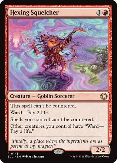 Hexing Squelcher Lorwyn Eclipsed Magic card