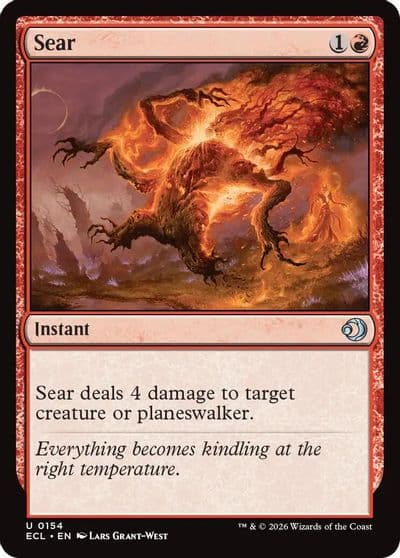 Sear Lorwyn Eclipsed Magic card