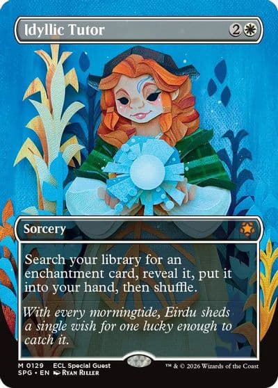 Idyllic Tutor Borderless Special Guests Magic card