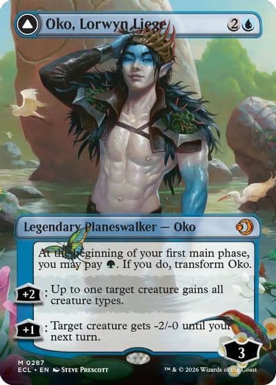 Oko Lorwyn Liege Borderless Lorwyn Eclipsed Magic card