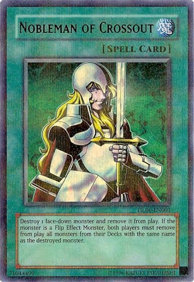 Nobleman of Crossout Hobby League 6 Yu-Gi-Oh! card