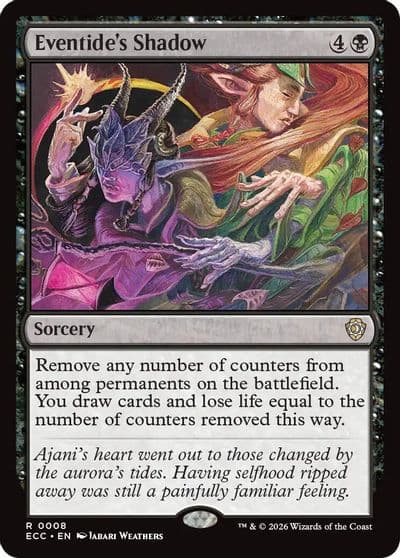 Eventides Shadow Commander: Lorwyn Eclipsed Magic card