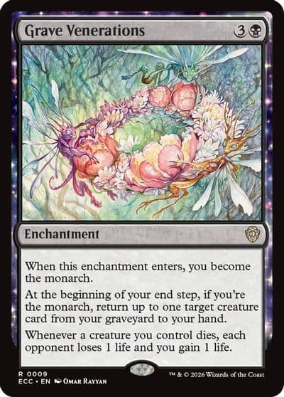 Grave Venerations Commander: Lorwyn Eclipsed Magic card