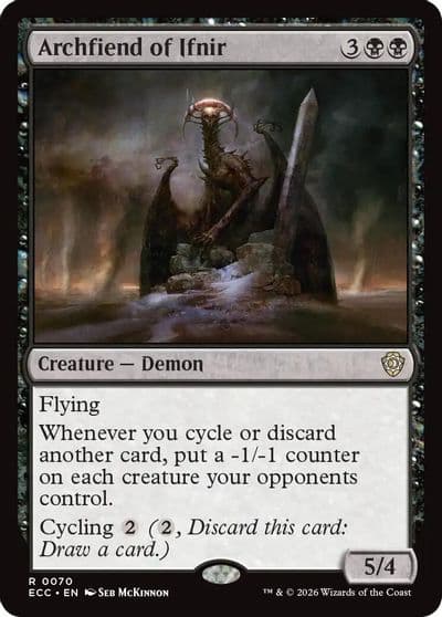Archfiend of Ifnir Commander: Lorwyn Eclipsed Magic card