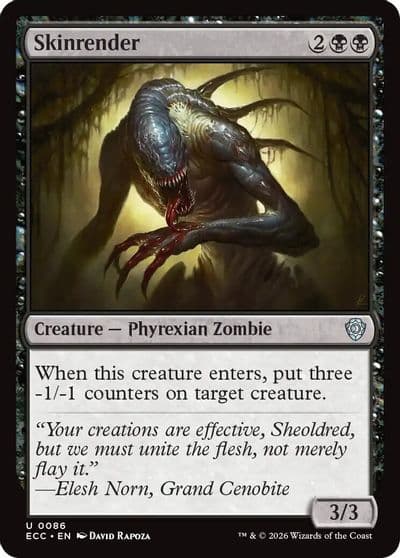 Skinrender Commander: Lorwyn Eclipsed Magic card